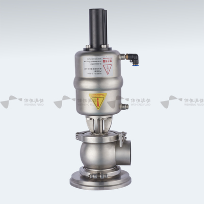 气动上展式罐底阀