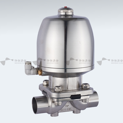 气动焊接快装隔膜阀