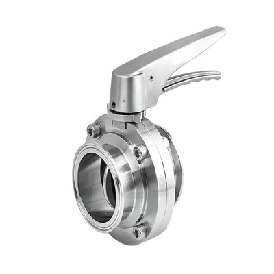 不锈钢鸭嘴式快装蝶阀