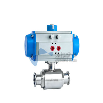 气动直通快装球阀