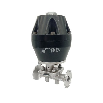 气动盖米隔膜阀（铝合金头）