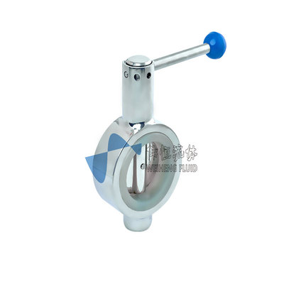 卫生级对夹式蝶阀